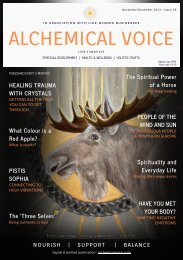 Alchemical Voice - Seasonal Rituals for Spiritual Growth (Issue 29 November/December 2024) 