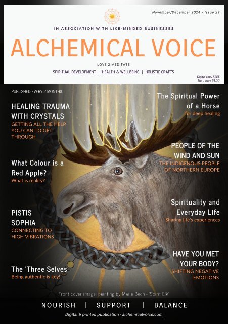 Alchemical Voice - Seasonal Rituals for Spiritual Growth (Issue 29 November/December 2024) 