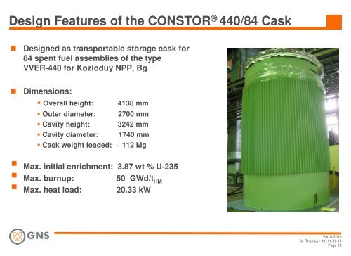 castor® 440/84m