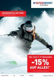 Flugblatt Intersport Fischer