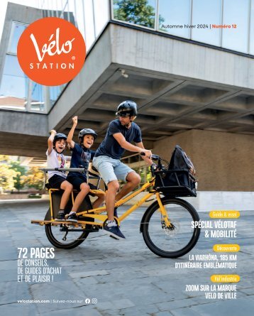 MAGAZINE Vélo Station Automne Hiver 2024 | Numéros 12