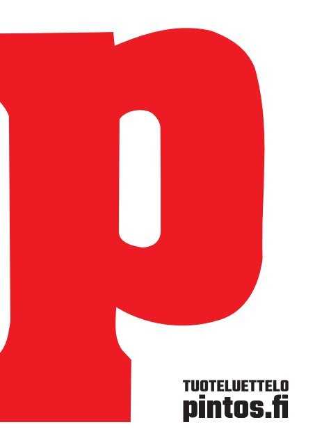 Pintos Tuoteluettelo 2024