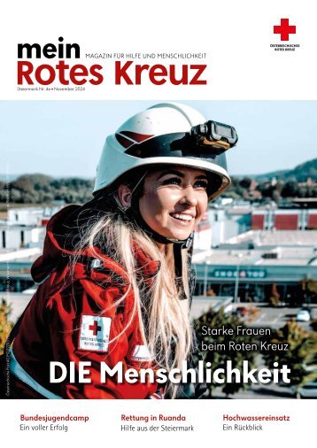 Mein Rotes Kreuz 04/2024- Ausgabe Steiermark