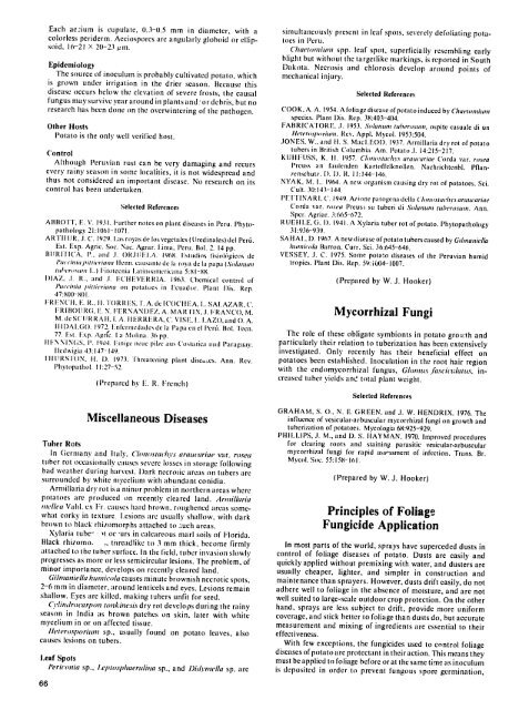 Compendium of Potato Diseases - (PDF, 101 mb) - USAID