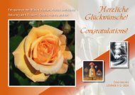 Congratulations! - Herzliche Glückwünsche! - volume 2 - 2024