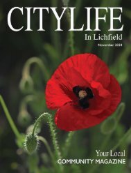 Citylife in Lichfield November 2024