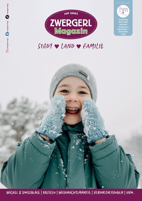 Zwergerl Magazin November/Dezember 2024