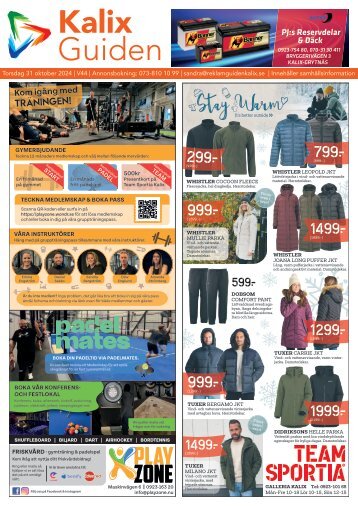 KalixGuiden vecka 44, 2024