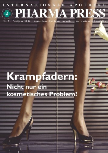 Krampfadern: - Internationale Apotheke Wien