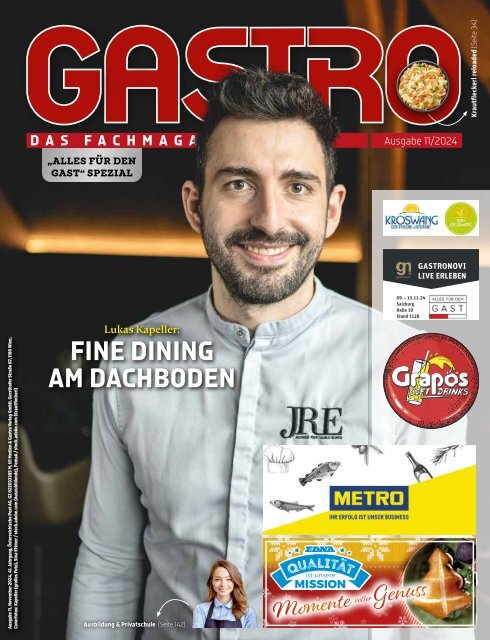 GASTRO das Fachmagazin 11/24