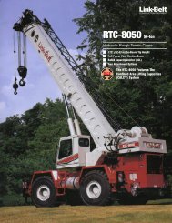 RTC-8050 50-ton - Link-Belt Construction Equipment