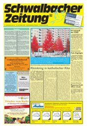 Schwalbacher Zeitung