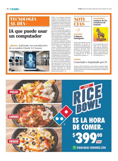 Edición impresa 30-10-2024