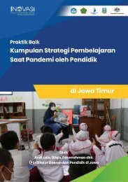 Praktik Baik Kumpulan Strategi Pembelajaran Saat Pandemi oleh Pendidik di Jawa Timur