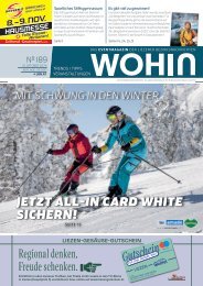 WOHIN Nr. 189 I November 2024