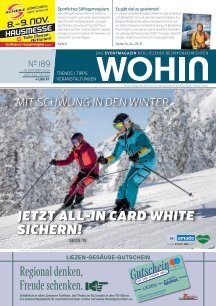 WOHIN Nr. 189 I November 2024