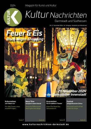 Kultur Nachrichten November 2024