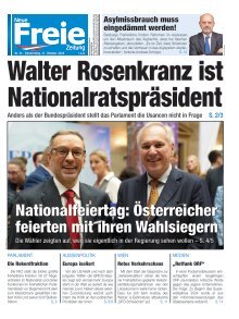 Walter Rosenkranz ist Nationalratspräsident