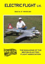 ELECTRIC FLIGHT – U.K. ISSUE No. 67 WINTER 2001