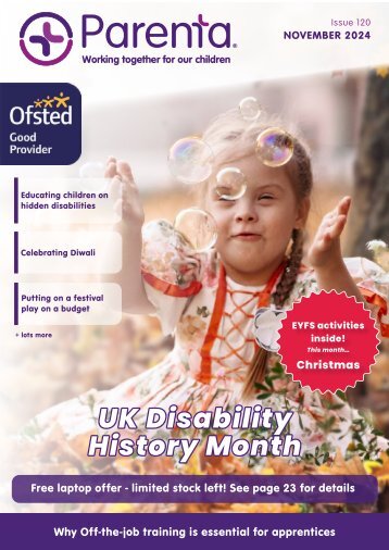 November 2024 Parenta Early Years Magazine