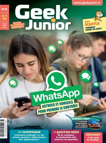 Geek Junior N°50 - novembre 2024 - Extrait