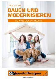 BauWelt baustoffwagner - Bauen und Modernisieren