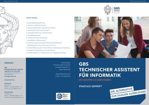 GBS Berufsfachschule für Informatik 