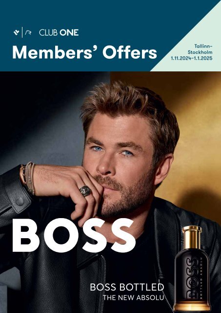 ***Tallinn-Stockholm, November-December 2024 Club One shopping, FREE