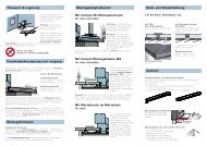 Montagerichtlinien für Aluminium Fensterbänke. (PDF-Format  - Hirth