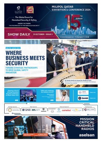 2024 Milipol Qatar Daily - DAY 3 Edition