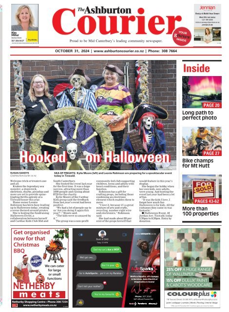 Ashburton Courier: October 31, 2024