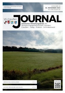 Creußen Journal - Ausgabe22 - 02.11.2024