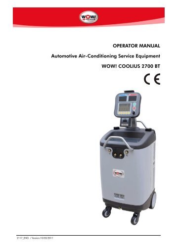 Coolius 2700BT - WOW! Würth Online World GmbH