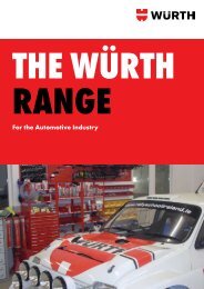 For the Automotive Industry - Würth Ireland Ltd.