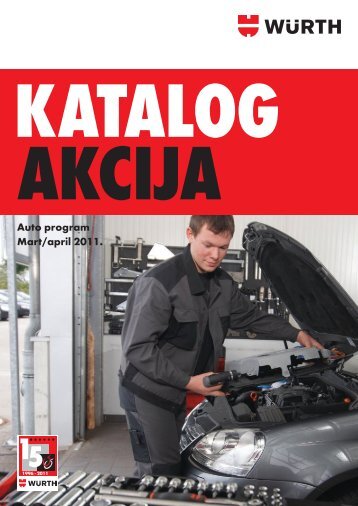 Auto program Mart/april 2011. - Wurth