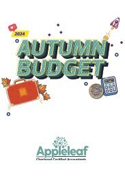 Autumn Budget 2024