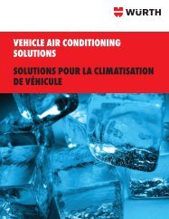 VEHICLE AIR CONDITIONING SOLUTIONS ... - Wurth Canada