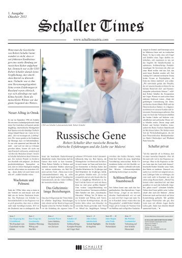 Russische Gene - schaller lebensmitteltechnik