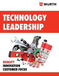 Technology Leadership - Wurth Canada