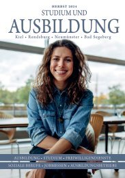 Ausbildung und Studium Herbst 2024 Neumünster Bad Segeberg Kiel Rendsburg