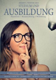Ausbildung & Studium Herbst 2023 Hannover Braunschweig Wolfsburg