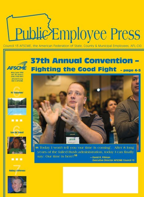 AFS PEP News - July Aug 07 - AFSCME Council 13