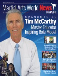 Martial Arts World News Magazine - Volume 24 | Issue 6