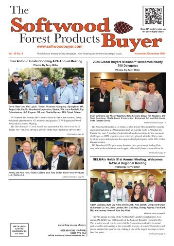 The Softwood Forest Products Buyer - November/December 2024 