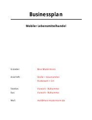 Businessplan Mobiler Friseur Vorlage Existenzgrundung Als