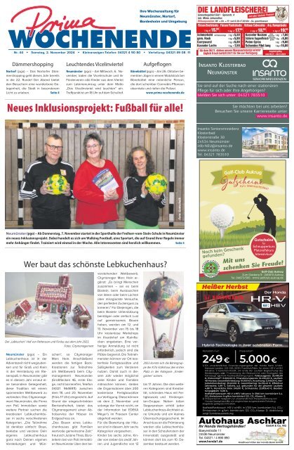 Prima Wochenende 44 2024