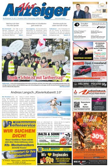 Ihr Anzeiger Bad Bramstedt 44 2024
