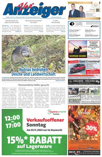 Ihr Anzeiger Itzehoe 44 2024