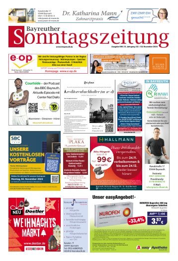 2024-11-03 Bayreuther Sonntasgzeitung