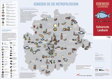 Kulinarische Landkarte - Metropolregion Nürnberg